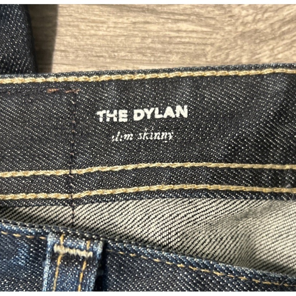 AG Adriano Goldschmied Dylan Slim Skinny Dark Wash Jeans Men's Size 30R (30x29) - Picture 4 of 10